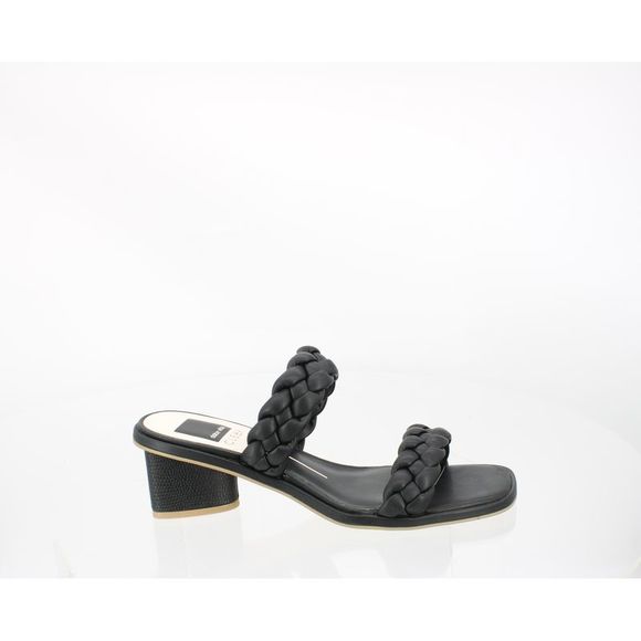 Dolce Vita Shoes - Dolce Vita Womens Ronin Black Sandals Size 7.5 Medium (B, M)